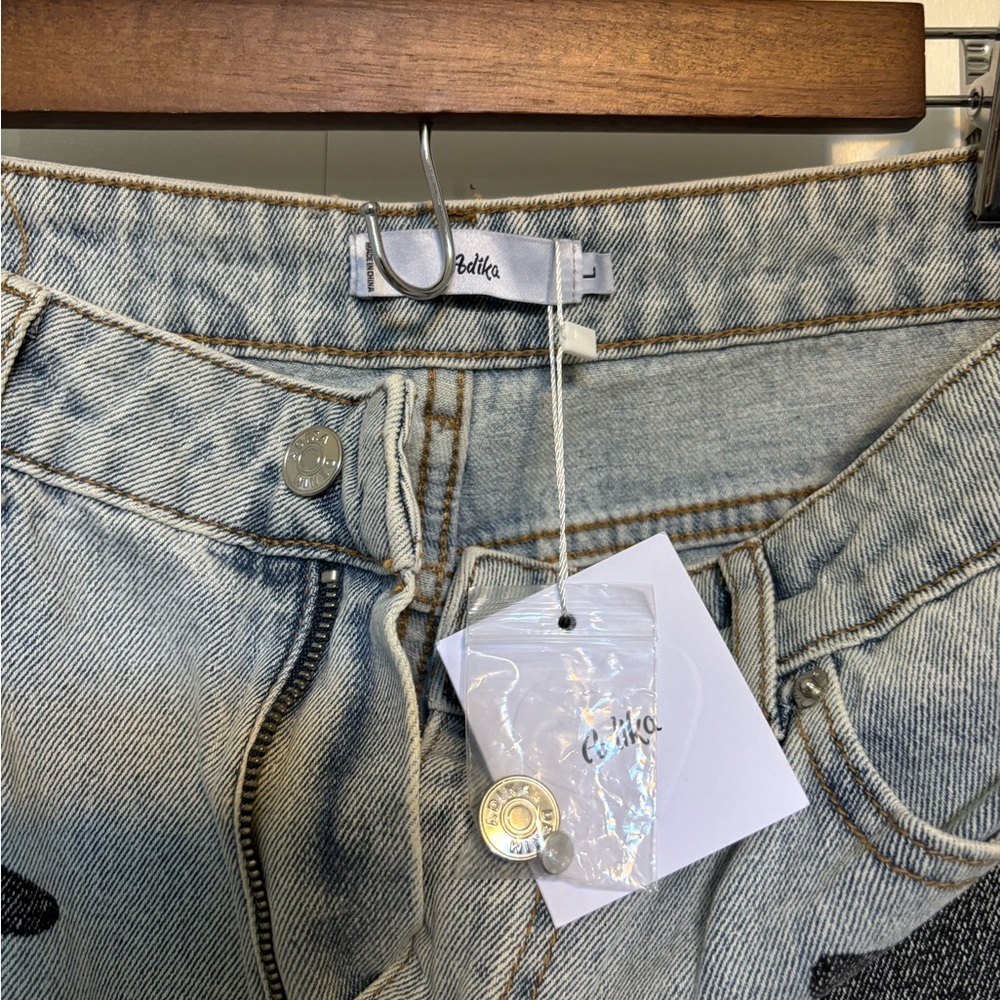 Adika butterfly jeans NWT